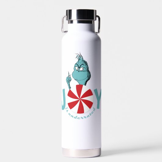 Grinch | Vreugde is Onderschat Waterfles (Voorkant)