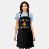 Grinch | Who-ville Universiteit Opgericht 1957 Schort (Gedragen)