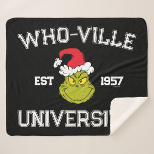 Grinch   Who-ville Universiteit Opgericht 1957 Sherpa Deken