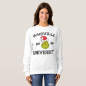 Grinch | Whoville Universiteit Opgericht 1957 Trui (Voorkant volledig)