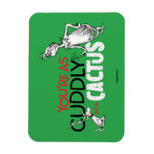 Grinch | You're as Cudly as a Cactus Quote Magneet (Verticaal)