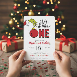 Grinch Ze is een Mean One 1e Verjaardag