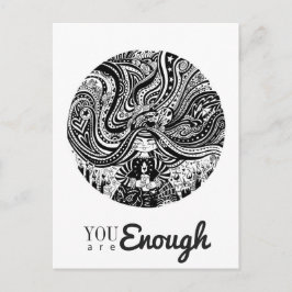 Grincheux Angel wenst  munt Briefkaart