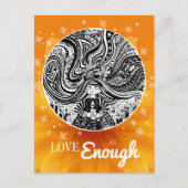 Grincheux Angel Wishes | Oranje Briefkaart (Voorkant)