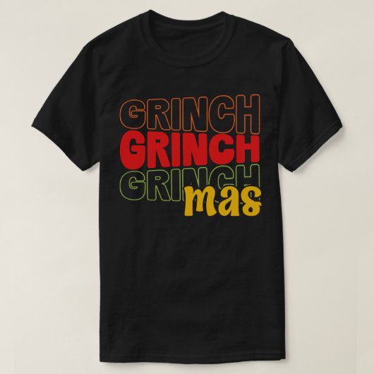 Grinchmas 1 t-shirt (Design voorkant)