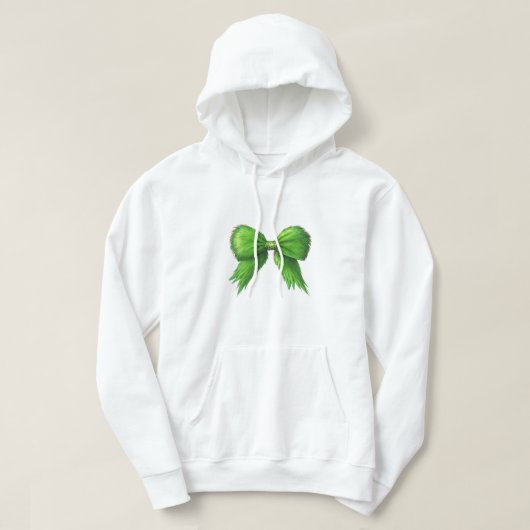 Grinchmas Coquette Bow Hoodie (Design voorkant)