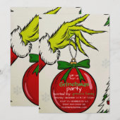 Grinchmas Feest  Kaart (Voorkant / Achterkant)