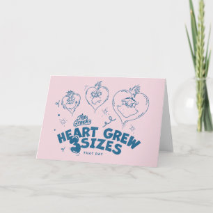 Grinch's Heart groeide 3 maten Kaart