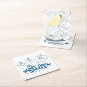 Grinch's Heart groeide 3 maten Kartonnen Onderzetters (Insitu)