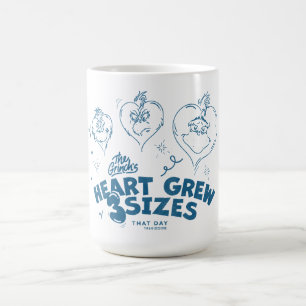 Grinch's Heart groeide 3 maten Koffiemok