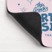 Grinch's Heart groeide 3 maten Muismat (Hoek)