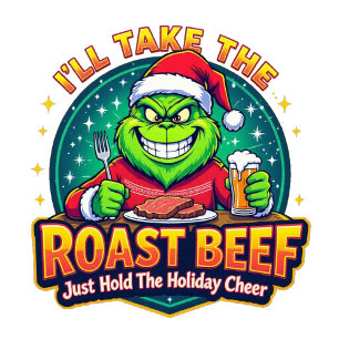 Grinchy Bigfoot Ik Neem De Rosbief Trui
