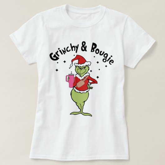Grinchy en Bougie T-shirt (Design voorkant)