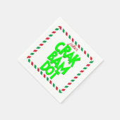 Grinchy Mahjong Napkins Crak Bam Dot! grappenmaker Servet (Hoek)