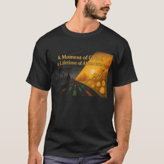 Grind en Overvloed Motivatie Trader T-shirt