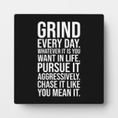 Grind Every Day - Motivational Fotoplaat (Voorkant)