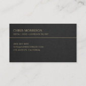 Grind Leveringsdienst Professioneel Visitekaartje (Achterkant)