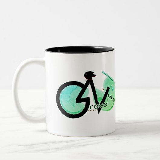 Grind Nuts Tweekleurige Koffiemok (Links)
