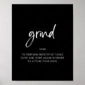 Grind Poster (Voorkant)