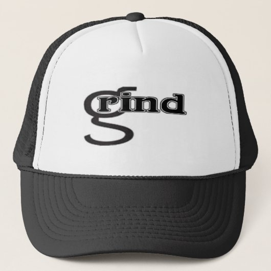 Grind Skateboard Hoed Trucker Pet (Voorkant)