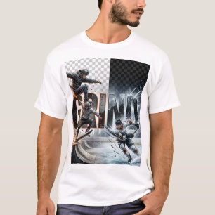 GRIND Skateboard IJshockey Hard werken Grind T-shirt