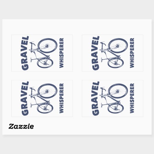 grind whisker rechthoekige sticker (Vel)