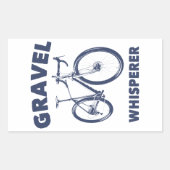 grind whisker rechthoekige sticker (Voorkant)