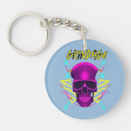 Grindage Acrylic Keychain (Voorkant)