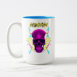 Grindage Mug Tweekleurige Koffiemok