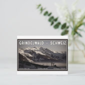 Grindelwald Fog Briefkaart (Staand voorkant)