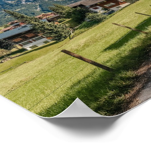 Grindelwald, Jungfrau Regio Zwitserland Print (Hoek)