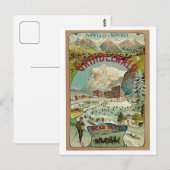  Grindelwald Swiss reisadvert Briefkaart (Voorkant / Achterkant)