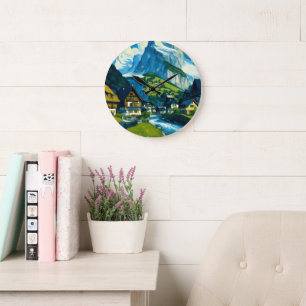 Grindelwald Zwitserland Kunst Grote Klok