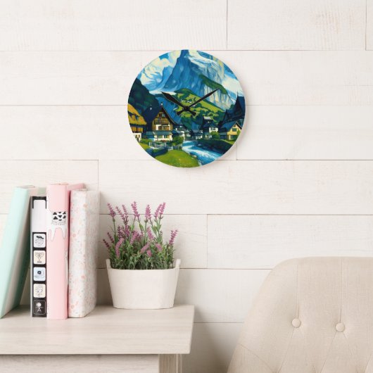 Grindelwald Zwitserland Kunst Grote Klok (Leeskamer)