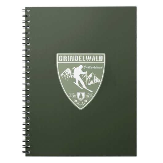 Grindelwald Zwitserland Notitieboek (Voorkant)