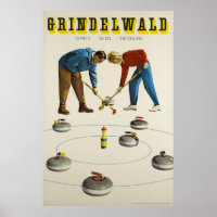 Grindelwald, Zwitserland, reisposter