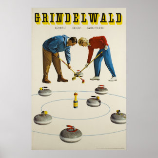 Grindelwald, Zwitserland, reisposter Poster