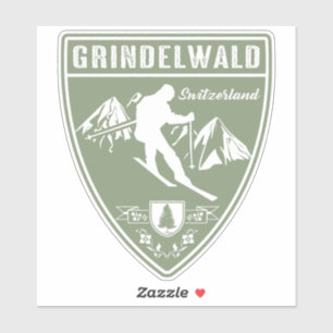 Grindelwald Zwitserland Sticker