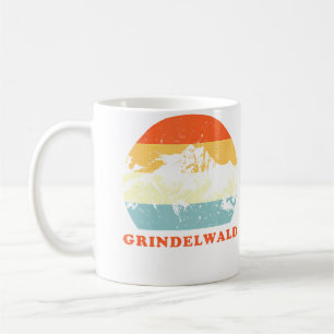 Grindelwald Zwitserse Vintage Bergliefhebbers Vaka Koffiemok