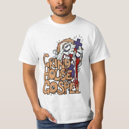 Grindhouse Gospel- Hand of God (T-Shirt) T-shirt (Voorkant)