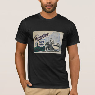 GRINDLAY MOTORCYCLUS EN SIDECARS. T-SHIRT
