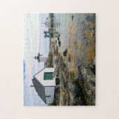 Grindle Point Lighthouse, Maine legpuzzel (Verticaal)