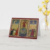 Gringonneur Tarot kaart (Gele Bloem)