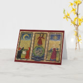 Gringonneur Tarot kaart (Gele Bloem)