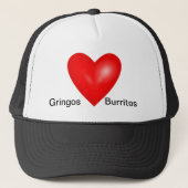 Gringos Love Burritos Trucker Pet (Voorkant)