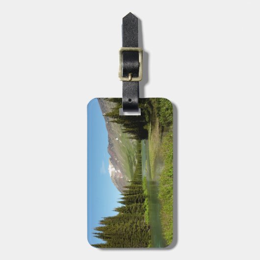 Grinnell Creek in Glacier National Park Bagagelabel (Voorkant verticaal)