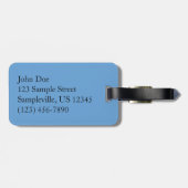 Grinnell Creek in Glacier National Park Bagagelabel (Achterkant horizontaal)