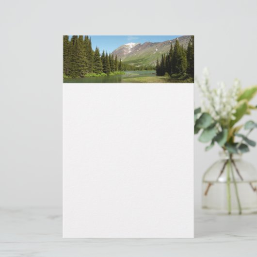 Grinnell Creek in Glacier National Park Briefpapier (Staand voorkant)