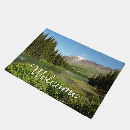 Grinnell Creek in Glacier National Park Deurmat (Schuin)