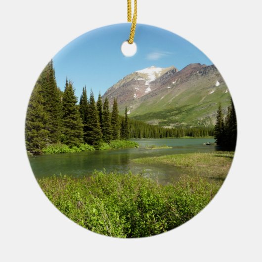 Grinnell Creek in Glacier National Park Keramisch Ornament (Voorkant)